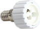 Geyer Socket Adapter from E14 to GU10 White ADE14GU10