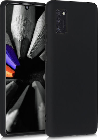 KWmobile Soft Flexible Back Cover Σιλικόνης Μαύρο (Galaxy A41)