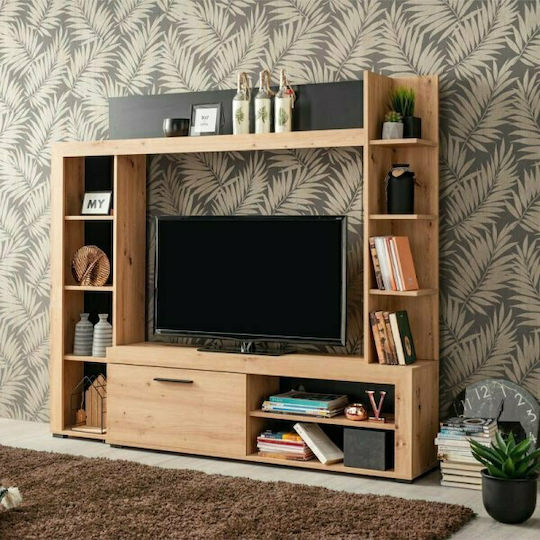 Wohnzimmer TV-Einheit Rubi Beige L172.5xB33xH157.5cm