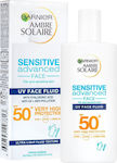 Garnier Ambre Solaire Sensitive Advanced Sonnenschutz Lotion Für das Gesicht SPF50 40ml