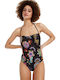 Halterneck Swimsuit Joanna Black
