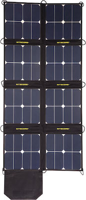 NiteCore FSP100 Foldable Solar Charger for Rechargeable Batteries / Portable Devices 100W 12V (9110101035)