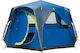 Coleman Octagon 8 Αντίσκηνο Camping Μπλε με Διπλό Πανί 3 Εποχών για 8 Άτομα 396x396x208εκ.