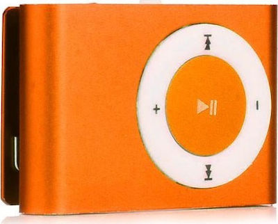 Mini MP3 + Earphones MP3 Player (64GB) Orange Orange