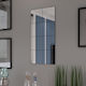 vidaXL Wall Mirror with Silver Glass Frame 20.5x20.5cm 8pcs