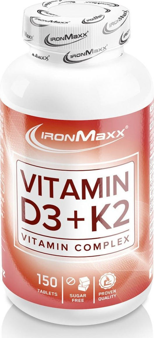 IronMaxx Vitamin D3 + K2 150 ταμπλέτες Skroutz.gr