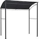 vidaXL Garden Freestanding Gazebo Gray 2.15x1.5cm