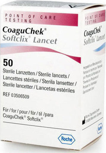 Roche Lancets Coagucheck Xs Softclix Lancets 50pcs