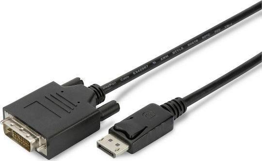 Digitus Kabel DVI-D-Stecker - DisplayPort-Stecker 2m Schwarz (AK-340306-020-S)