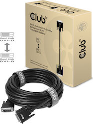 Club3D Cable DVI-D male - DVI-D male 3m (CAC-1223)