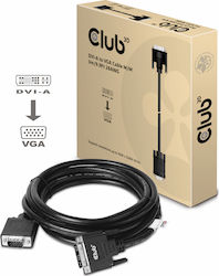 Club3D Cable DVI-A male - VGA male 3m (CAC-1243)