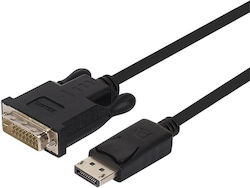 Unitek Cable DVI-D male - DisplayPort male 1.8m (Y-5118BA)