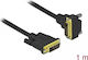 DeLock DVI Cables DVI-D Male to DVI-D Male 1m Black (85893)