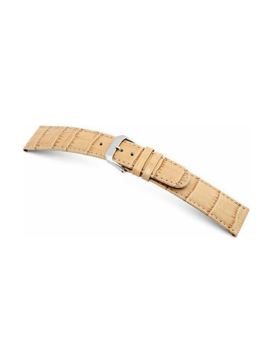 Strap LEATHER RIOS Argentina Beige 16mm