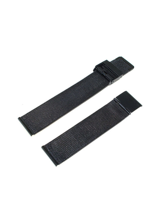 BRAZELLE Mesh05 Negru 1,3mm 24mm