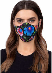 PL Profiled Face Mask Folklore Black 1τμχ