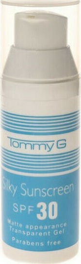 TommyG Silky Sunscreen Слънцезащитен Гел За Лице SPF30 50мл