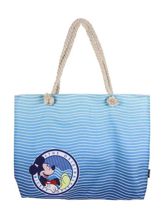 Cerda Mickey Mouse Kids Bag Shoulder Bag Blue 36cmx8cmx52cmcm
