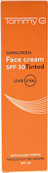 TommyG Cremă Cu Protecție Solară SPF30 Cu Pigment 50ml TommyG Cremă Cu Protecție Solară SPF30 Cu Pigment 50ml