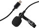 Puluz Electret USB Type-C Microphone PU425 Lapel Journalistic