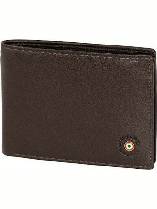 Leather Men's Wallet Classic Brown