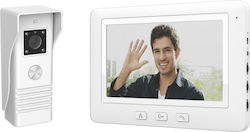 Tele RL-C07L Σετ Θυροτηλεόρασης Λευκό Tele RL-C07L Σετ Θυροτηλεόρασης Λευκό