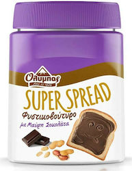 Olympos Peanut Butter Smooth Super Spread with Dark Chocolate 350gr