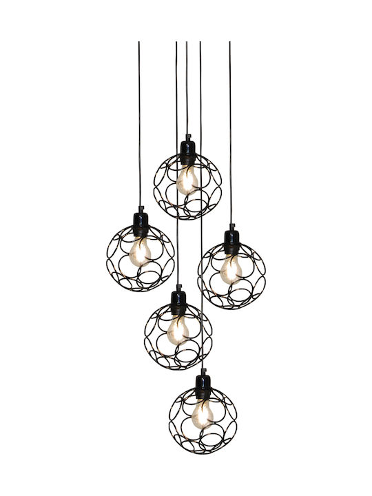 Home Lighting Pendant Chandelier Silver 77-4076