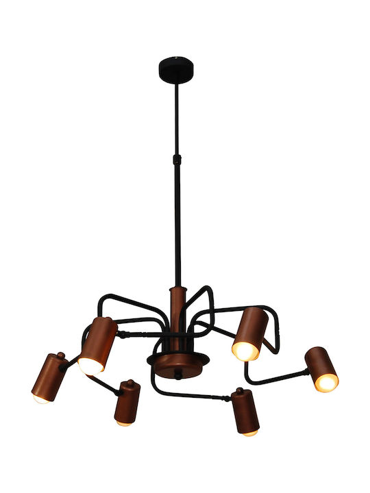 Home Lighting Hängende Deckenleuchte Einfaches Licht für Fassung E27 Bronze 77-3780