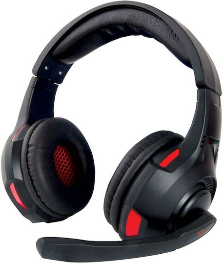 Esperanza Stryker On Ear Gaming Headset με σύνδεση 3.5mm Κόκκινο
