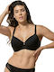 Luna Celebration Spacer Bra with Light Padding Underwire Black