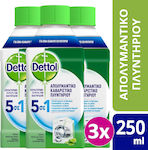 Dettol Απολυμαντικό Dezinfectant Lichid Mașină de spălat curate 750ml 3buc