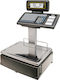 Dibal Mistral Electronic Retail Scale with Column and Label Printing Capability with Weighing Capacity of 30kg and Division 10gr