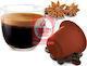 Tiziano Bonini Caffe Sambuca Espresso Capsule Compatible with Nespresso Machines 10pcs