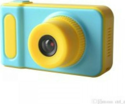 TD-KD001 Compact Camera 0.3MP with 2" Display Yellow / Blue