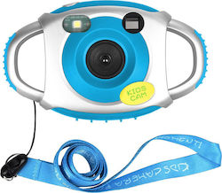 Creative Kids Camera Compact Φωτογραφική Μηχανή 5MP με Οθόνη 1.77" και Ανάλυση Video Full HD (1080p) Ασημί / Μπλε