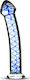 Gildo Glass Dildo No. 4 Dildo din sticlă Transparent 17.5cm