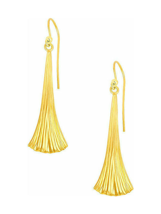 Silver earrings "Cutie Bells" gold plated