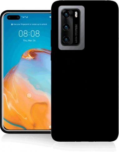 Fonex TPU 0.6mm Задна корица Силикон 0.6мм Черен (Huawei P40)