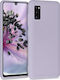 KWmobile Soft Flexible Back Cover Σιλικόνης Μωβ...