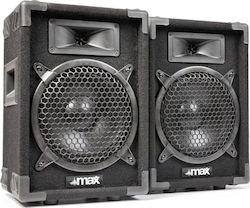 Max Audio Ζεύγος Παθητικών Ηχείων PA MAX8Pair 400W με Woofer 8" 20.8x26.5x38.5εκ.
