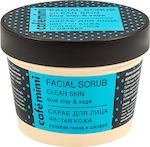 Cafe Mimi Clean Skin Facial Scrub Blue Clay & Sage 110ml