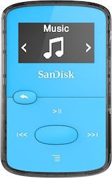 Sandisk Clip Jam MP3 Player (8GB) with OLED 0.96" Display Blue