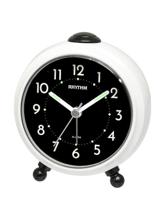 Rhythm CRE899NR03 Tabletop Clock with Alarm CRE899