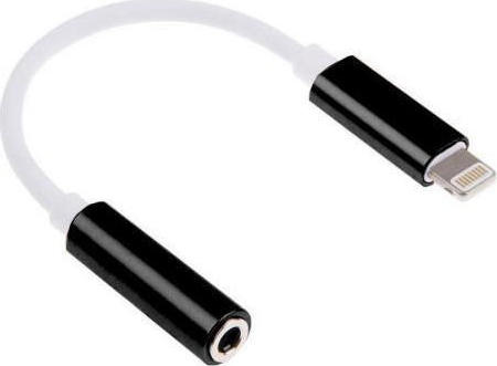 Lightning male - 3.5mm female Black | Skroutz.gr
