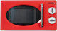 Morris Microwave Oven with Grill 20lt Red