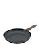 Human Marble Pan made of Aluminum with Stone Coating Black 24cm