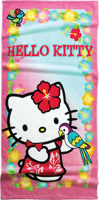 Nima Παιδική Πετσέτα Θαλάσσης Hello Kitty 150x75εκ.