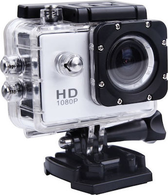 SDV4 Action Camera HD (720p) Underwater (with Case) with WiFi Silver with Screen 1.5"