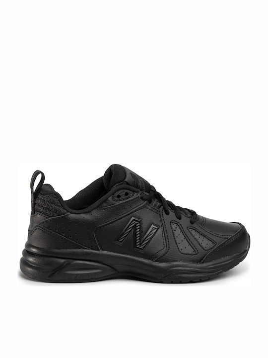 New Balance 624v5 Γυναικεία Αθλητικά Παπούτσια για Προπόνηση & Γυμναστήριο Μαύρα